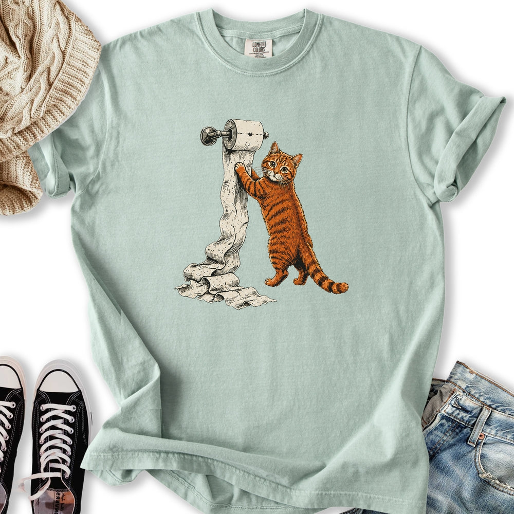 Paper Spinner Cat T-Shirt