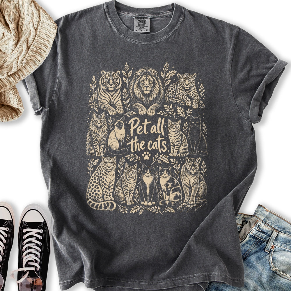 Pet The Cats Relaxed Tee