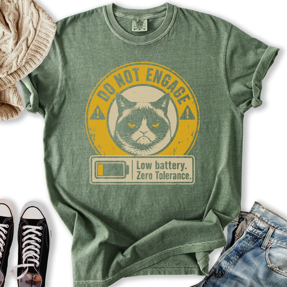 Do Not Engage Cat T-Shirt