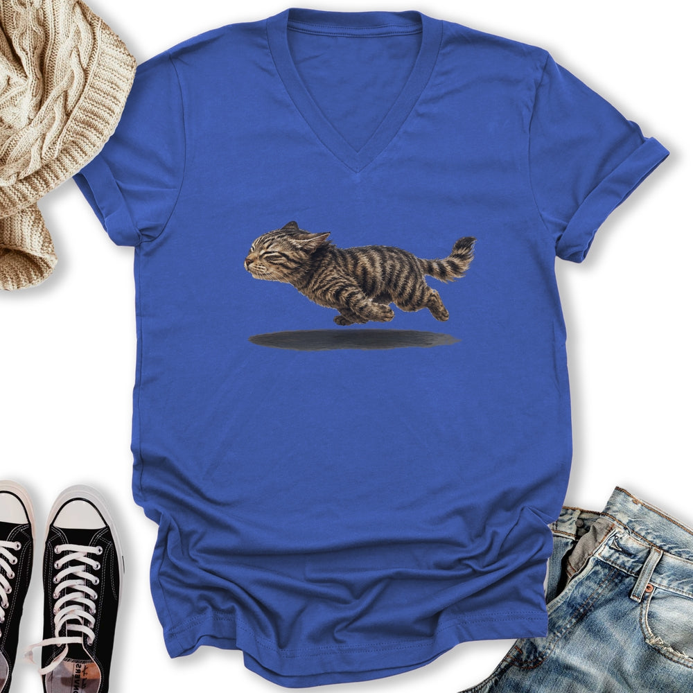 Zoomies V-Neck Tee