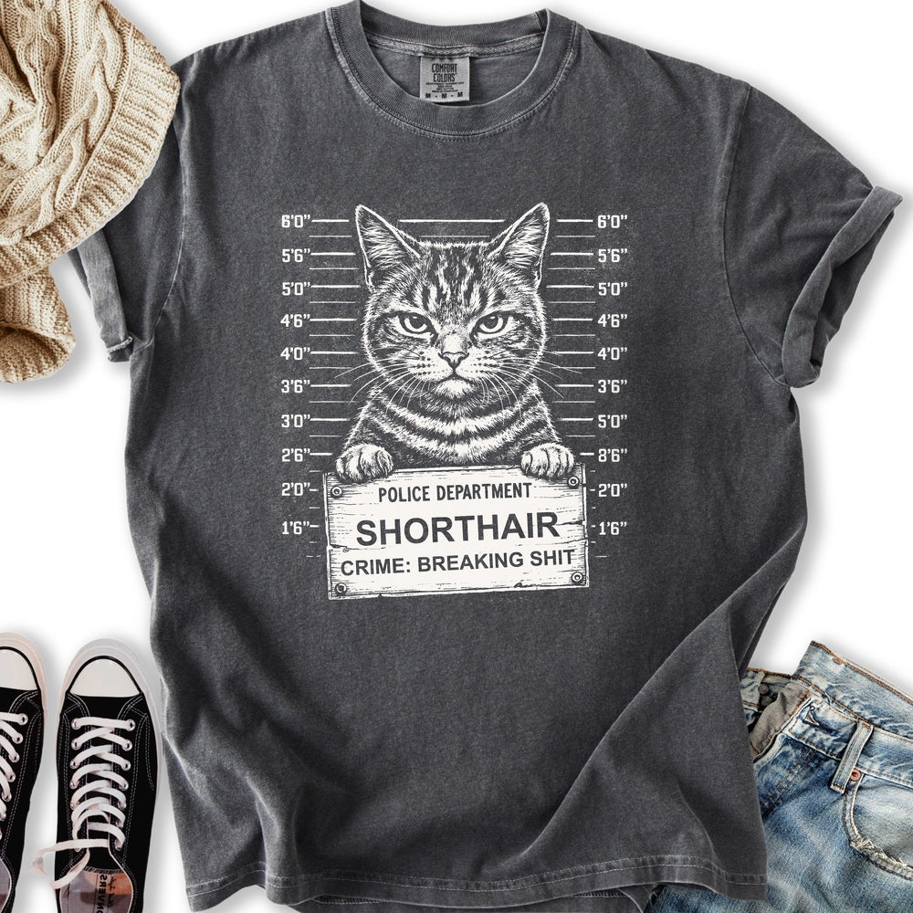 Cat Mugshot T-Shirt