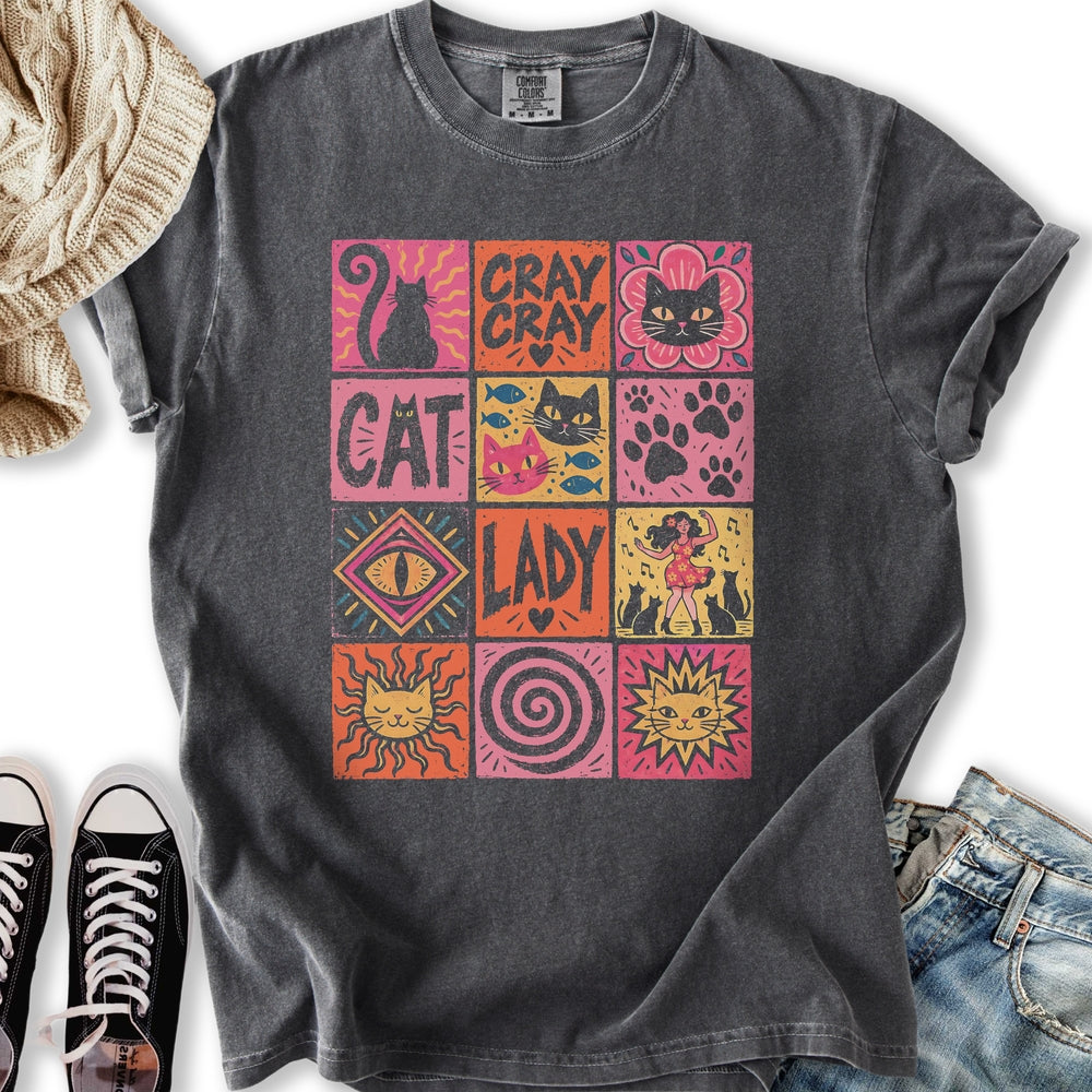 Cray Cray Cat Lady Relaxed Tee