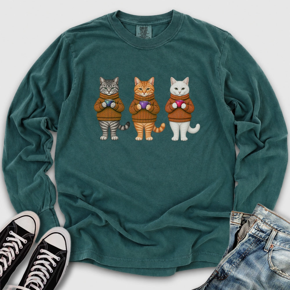 Cozy Cats Long Sleeve Tee