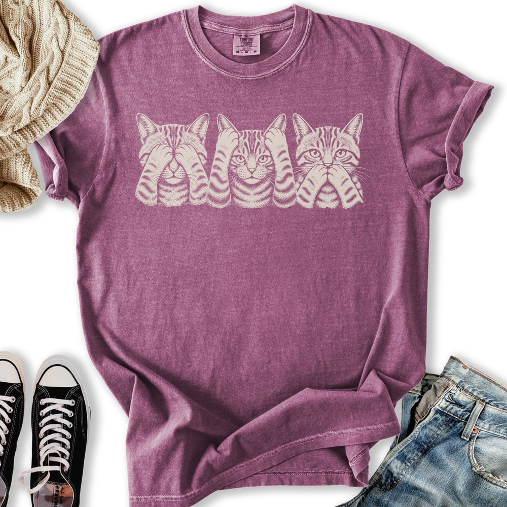 No Evil Cats T-Shirt