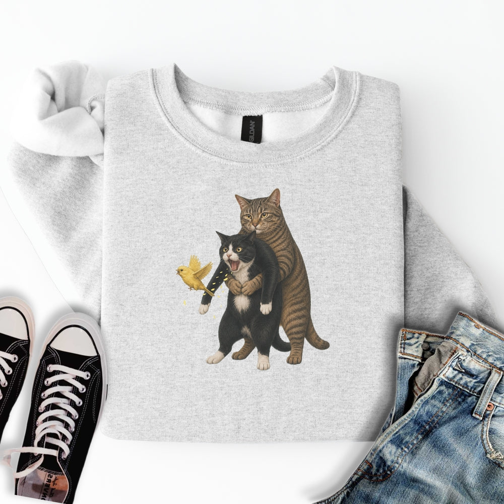 Cat Heimlich Maneuver Sweatshirt