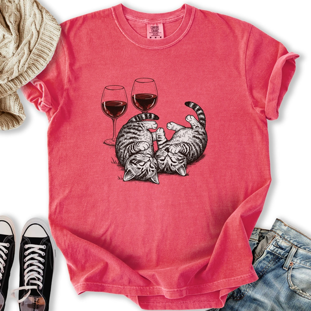 Red Wine Kittens T-Shirt