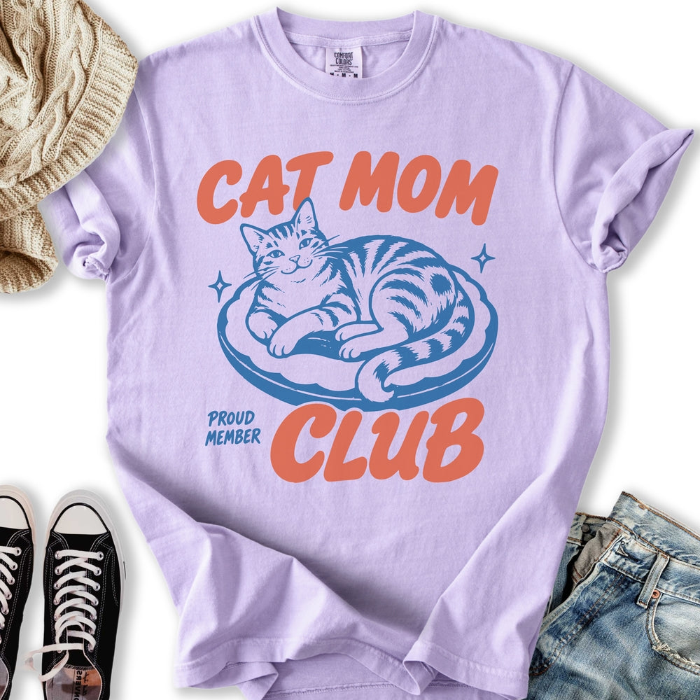 Cat Mom Club Member T-Shirt