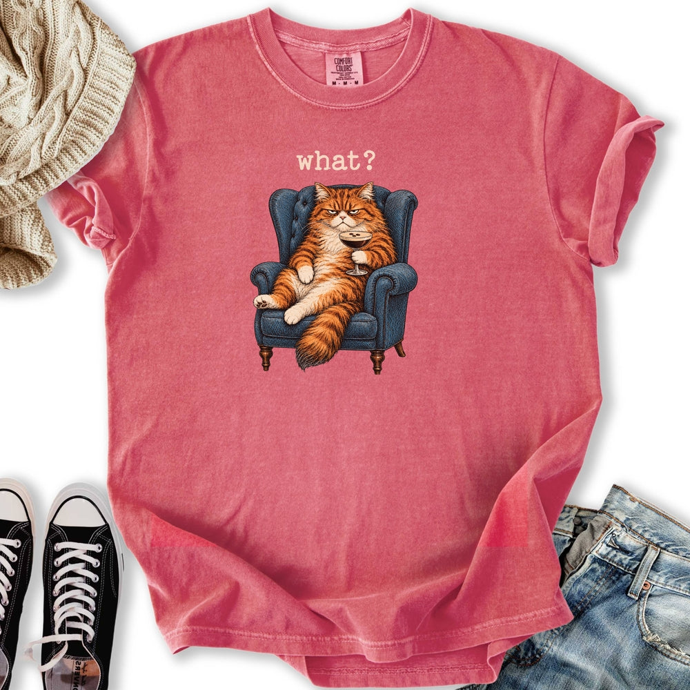 Grumpy Ginger Cat Relaxed Tee