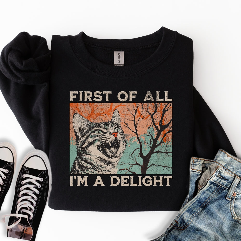 I'm A Delight Sweatshirt