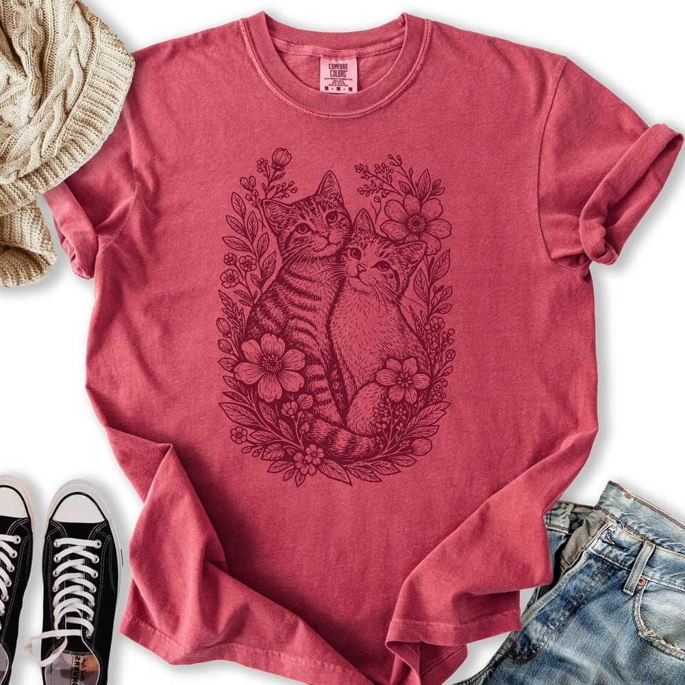 Wildflower Cats T-Shirt