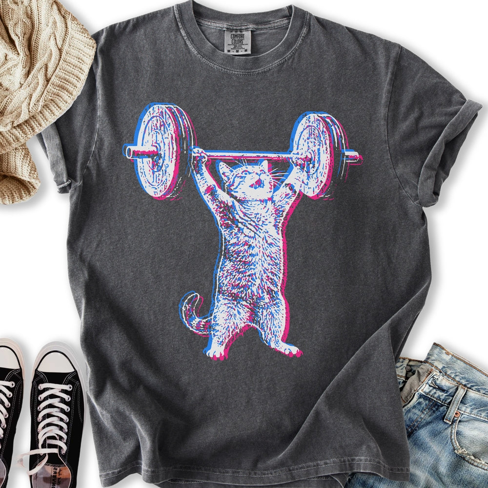 Glitch Lifter Cat T-Shirt