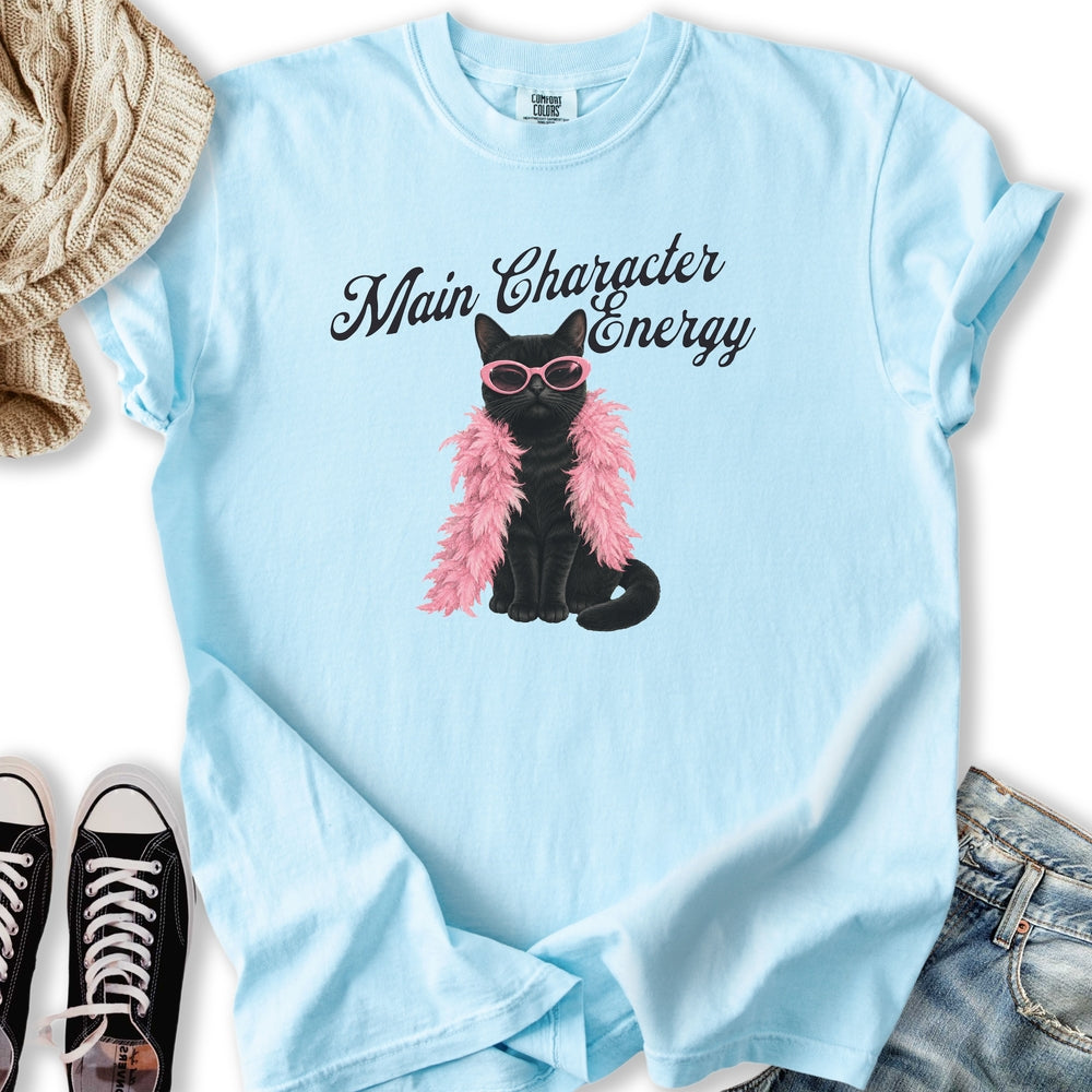 Main Character Black Cat T-Shirt
