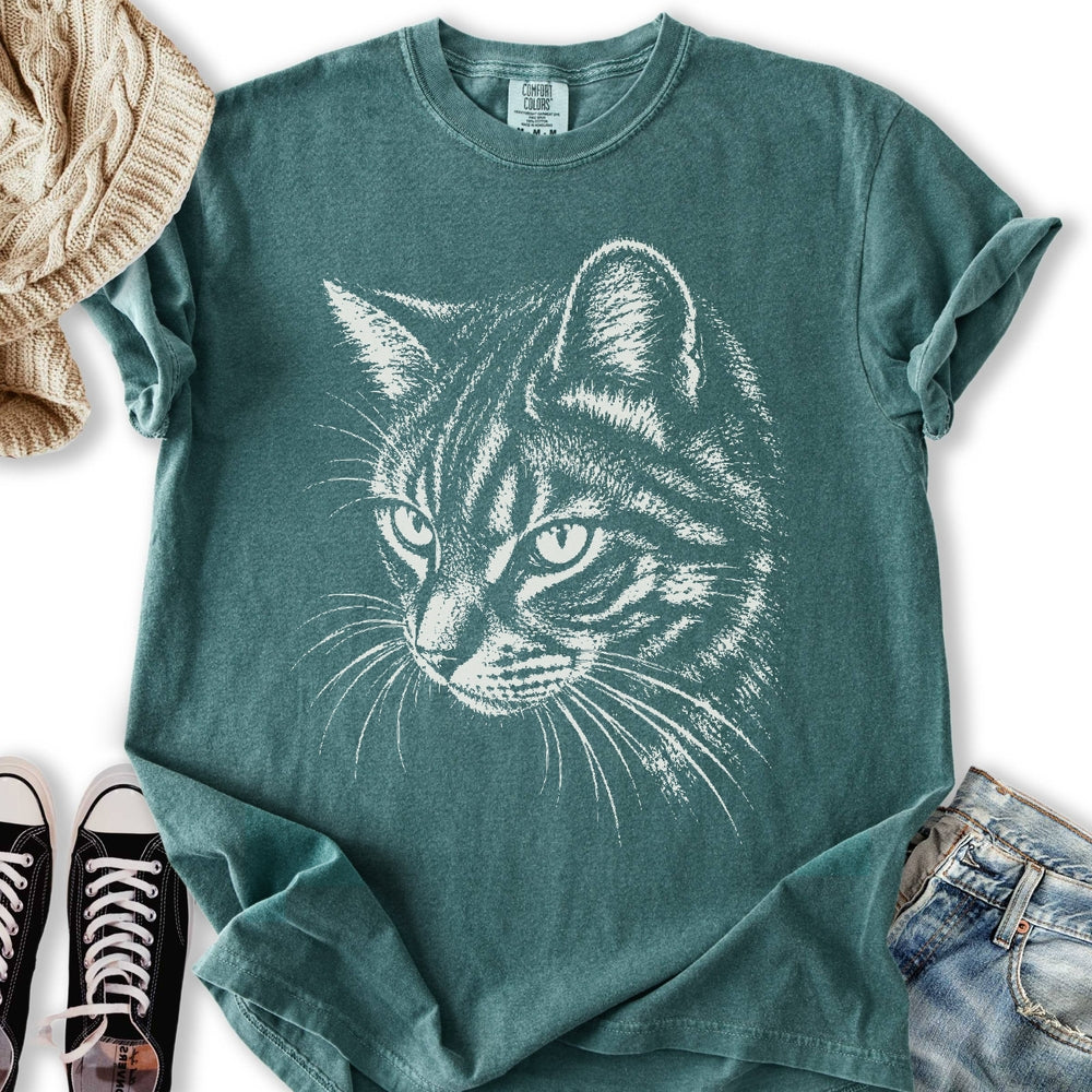 Tabby Stare Relaxed Tee