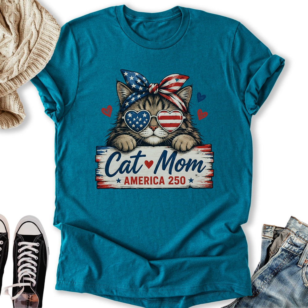 Cat Mom America Classic Tee