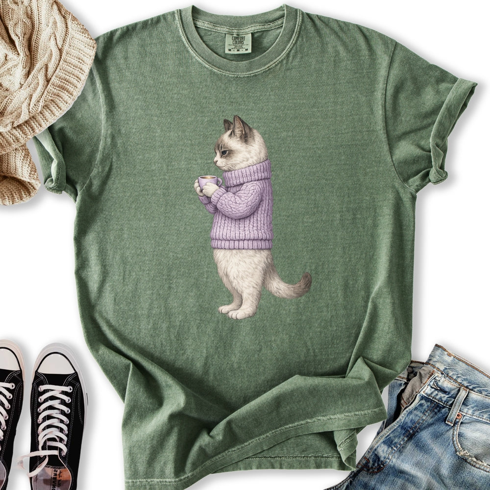 Cozy Ragdoll Cat T-Shirt