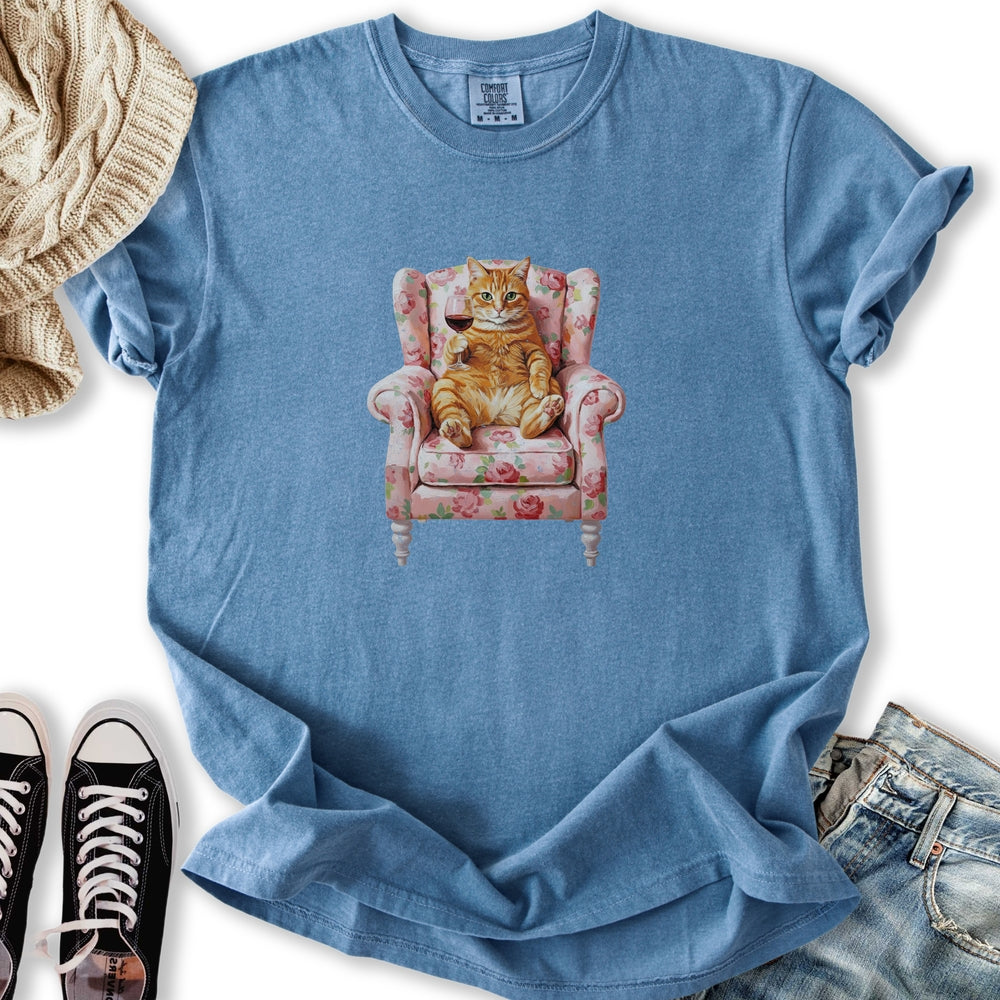 Orange Tabby Chair T-Shirt