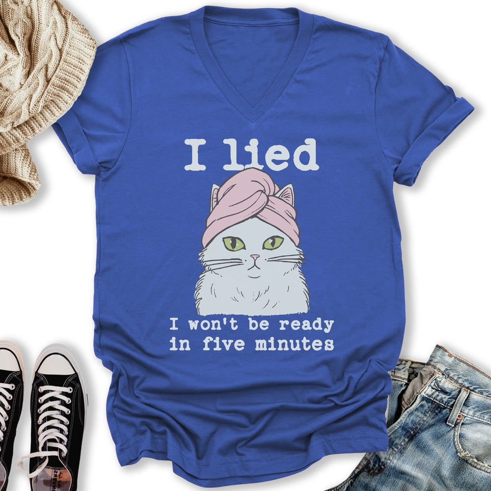 I Wont Be Ready V-Neck Tee