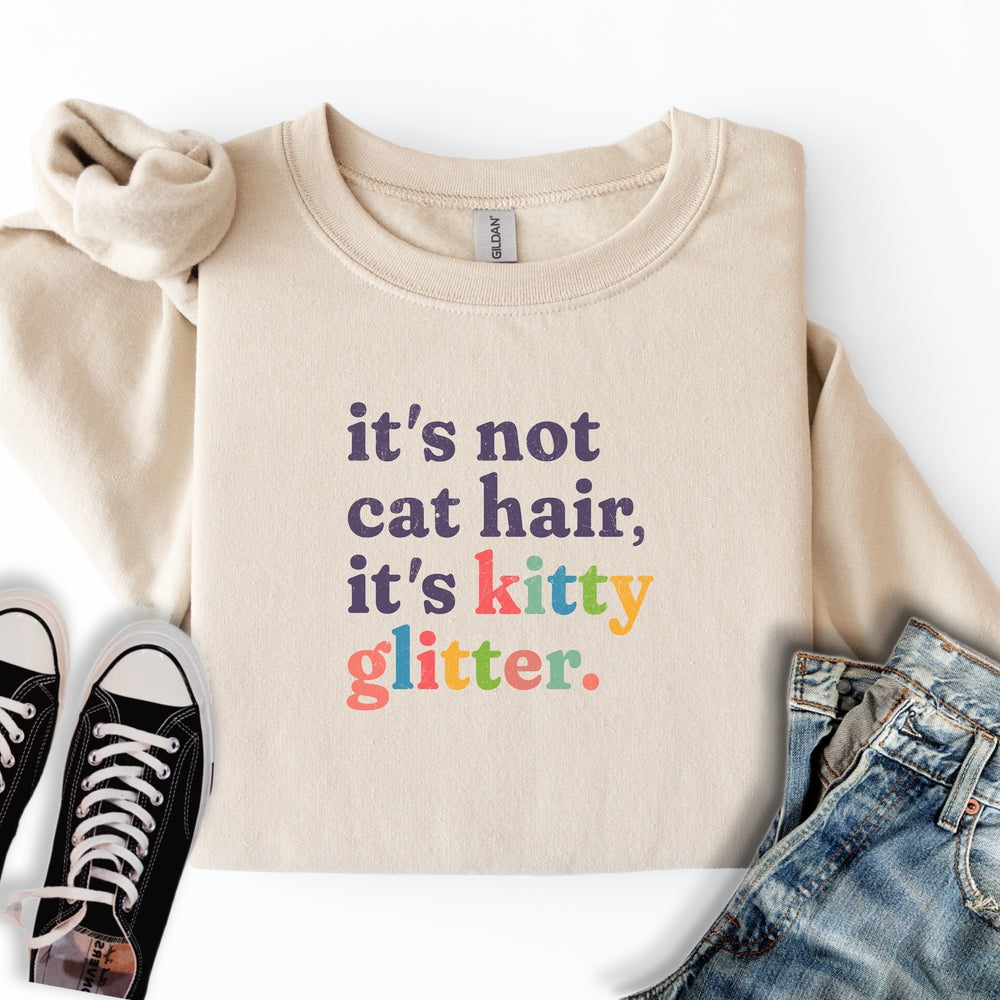 Kitty Glitter Sweatshirt
