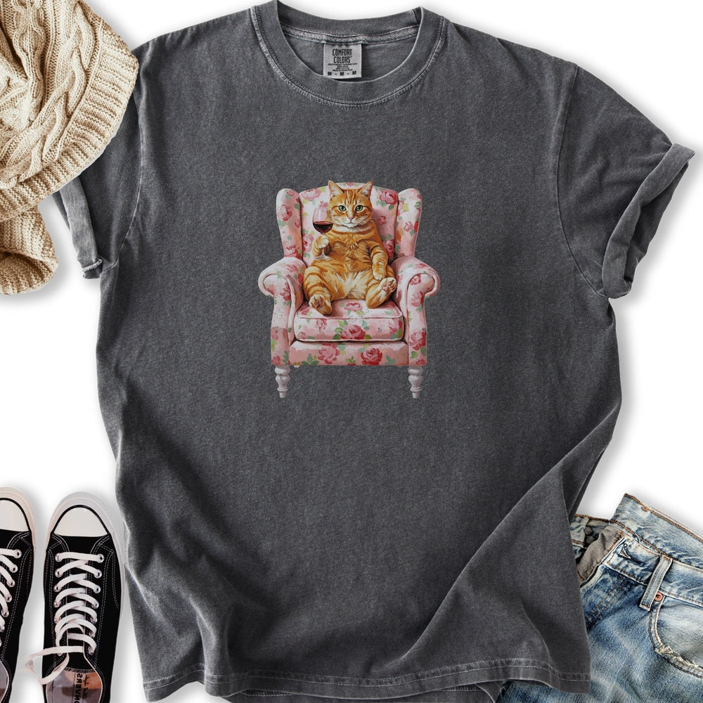 Orange Tabby Chair T-Shirt