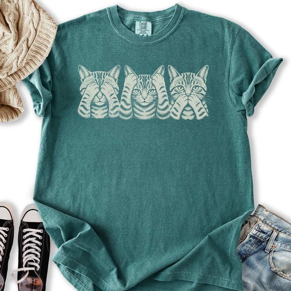 No Evil Cats T-Shirt