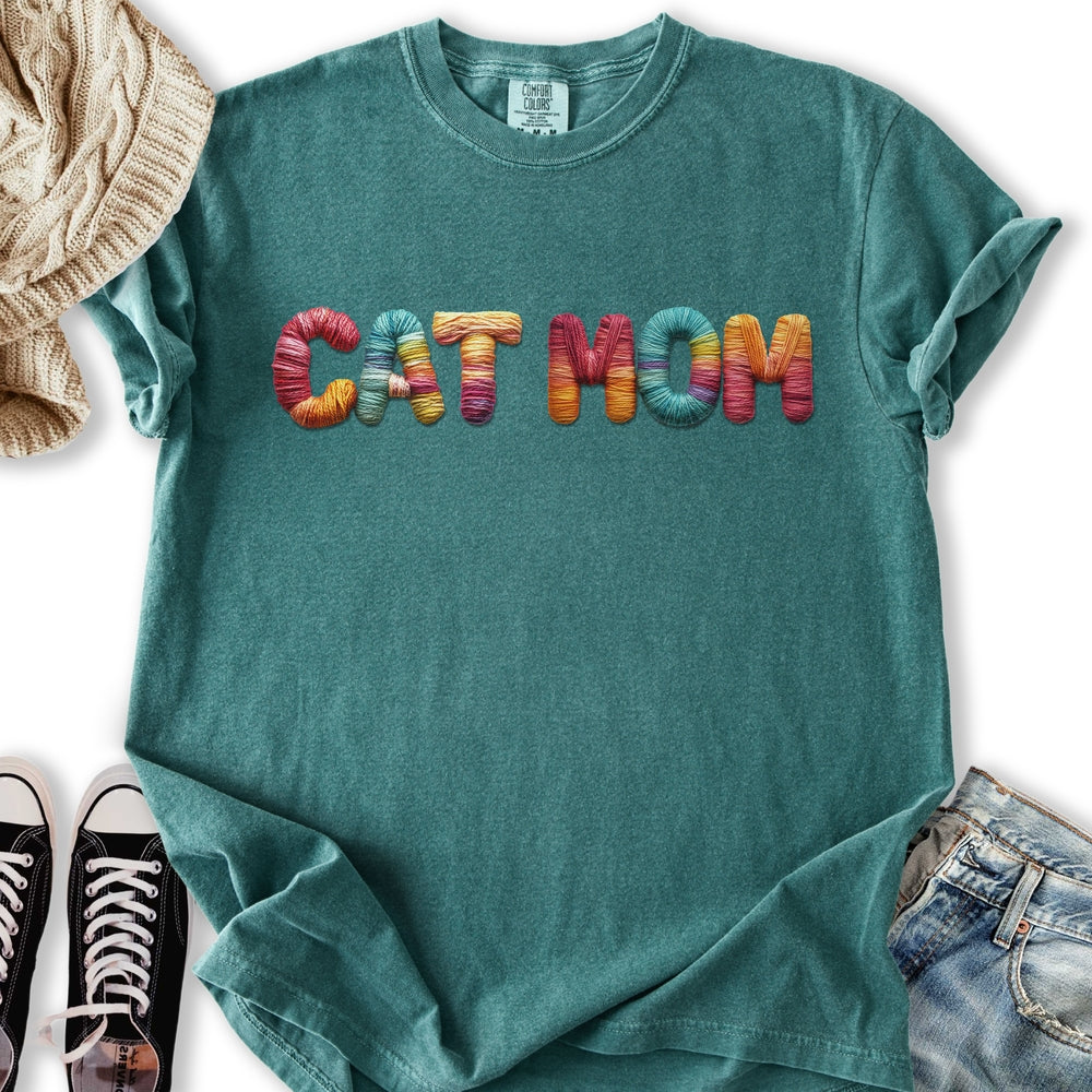 Yarn Cat Mom T-Shirt