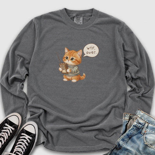 WTF Over Long Sleeve Tee