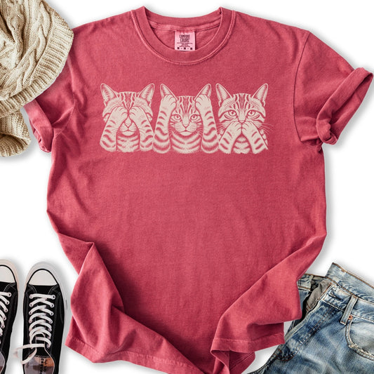 No Evil Cats T-Shirt