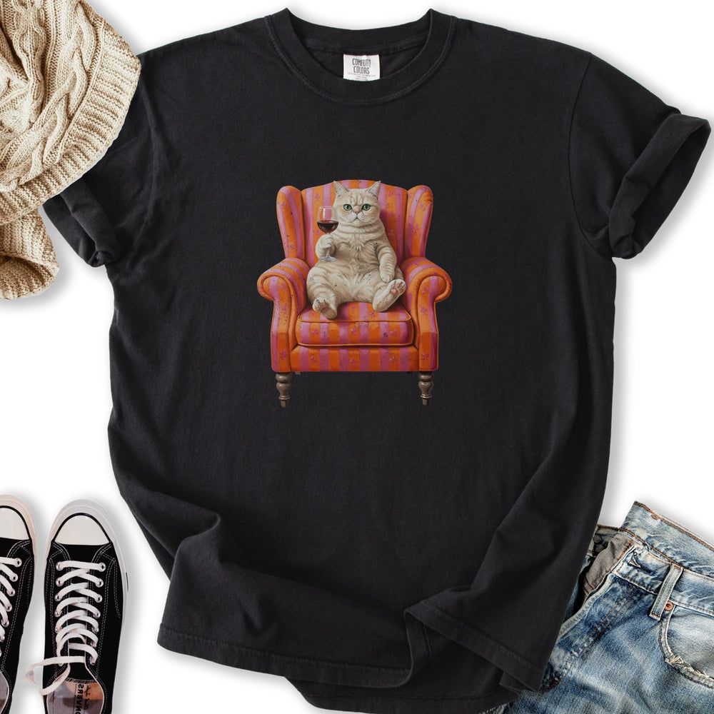 Exotic Shorthair Chair T-Shirt