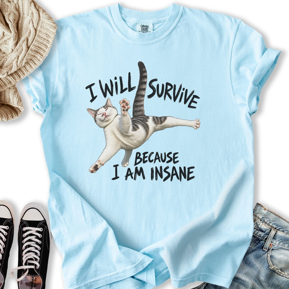 I Will Survive Cat Relaxed Tee