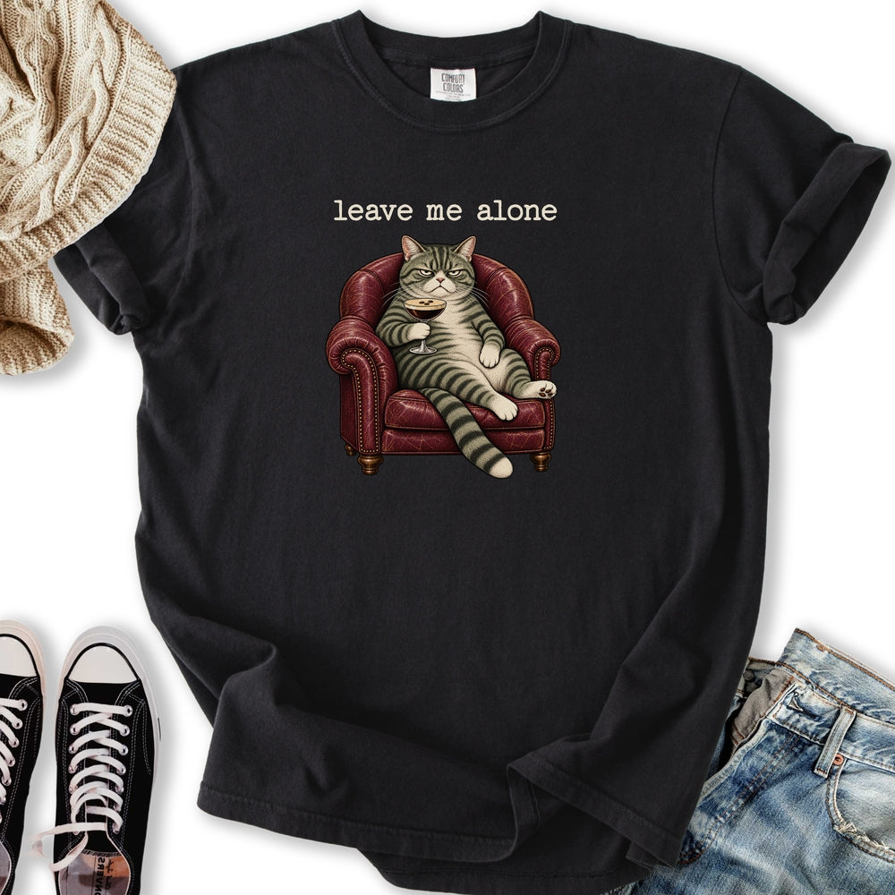Grumpy Tabby Cat Relaxed Tee