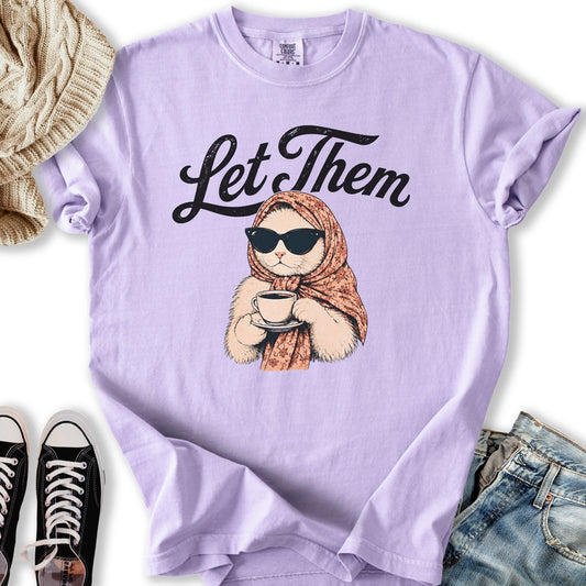 Let Them Cat Relaxed Tee