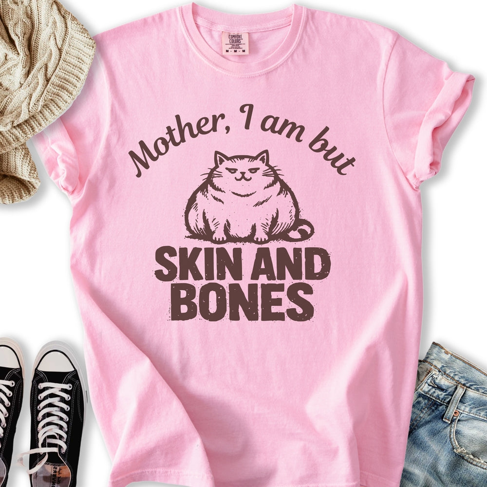 Skin and Bones Cat T-Shirt