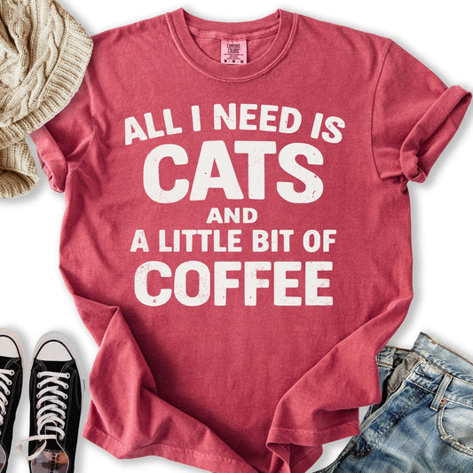 Cats and Coffee T-Shirt