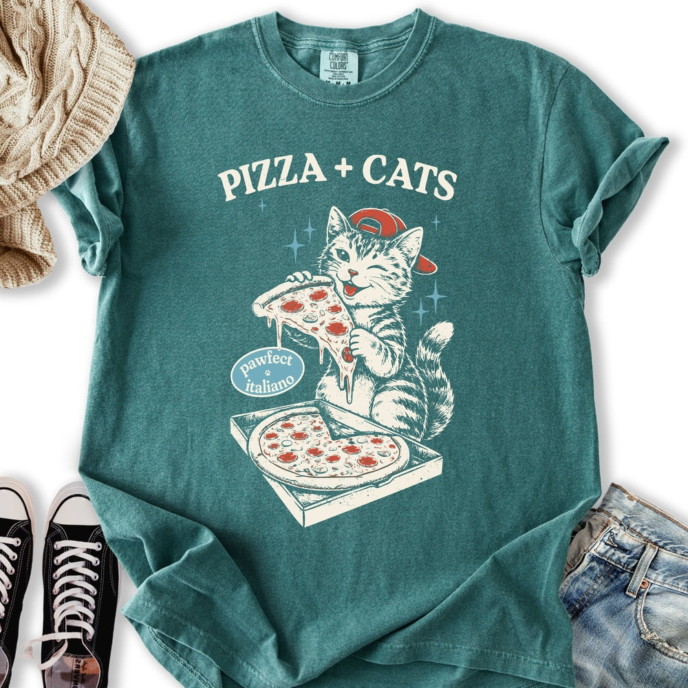 Pizza and Cats T-Shirt
