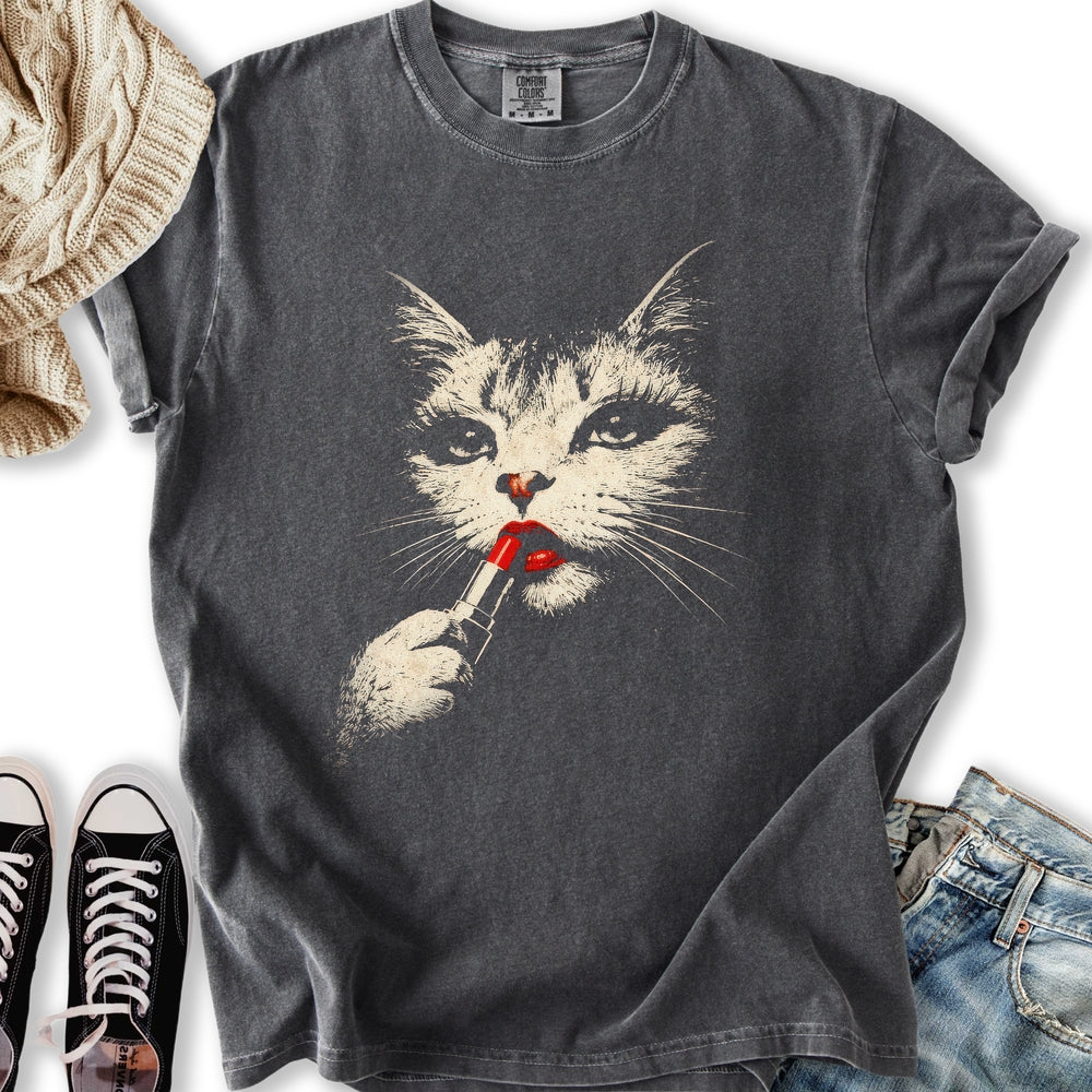 Lipstick Cat T-Shirt