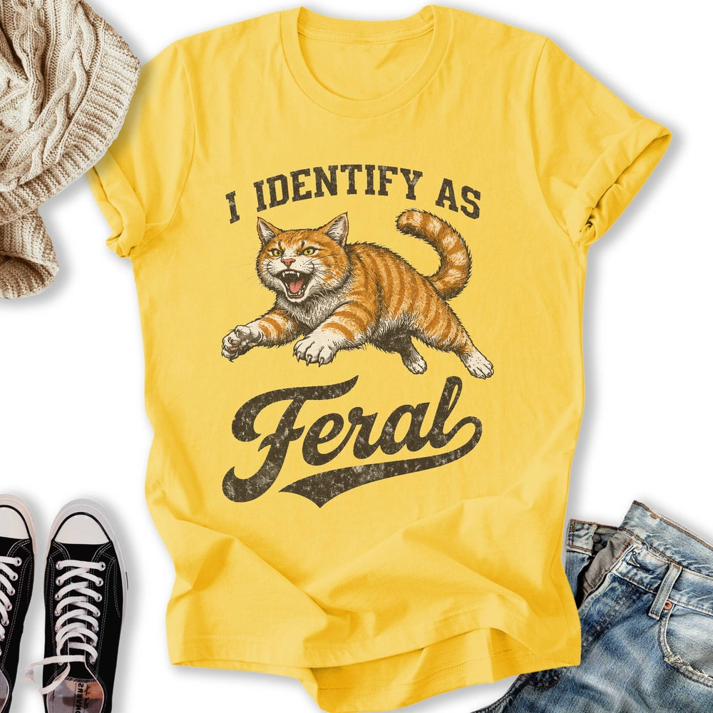 Identify As Feral Classic Tee