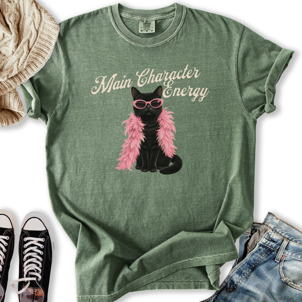 Main Character Black Cat T-Shirt