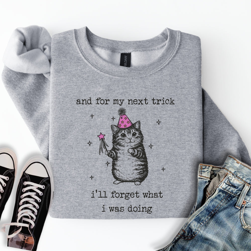 Forgetful Cat Sweatshirt