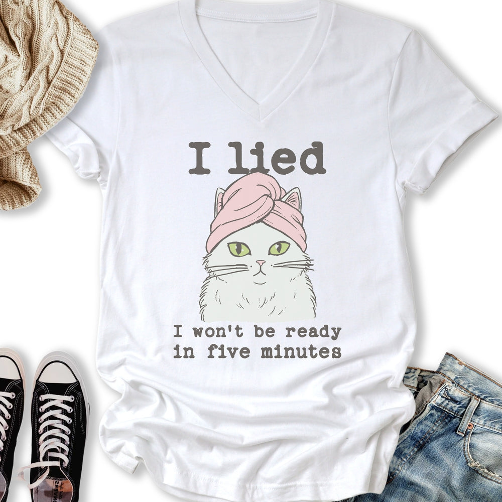 I Wont Be Ready V-Neck Tee