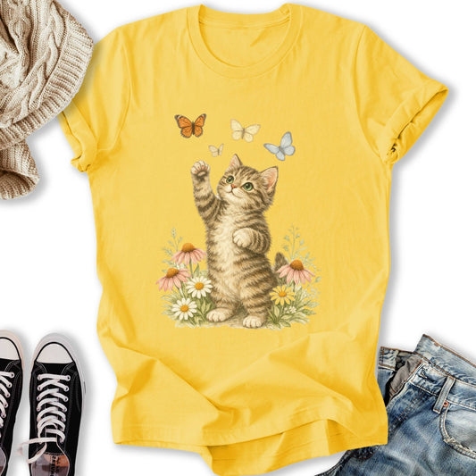Vintage Garden Kitten Classic Tee