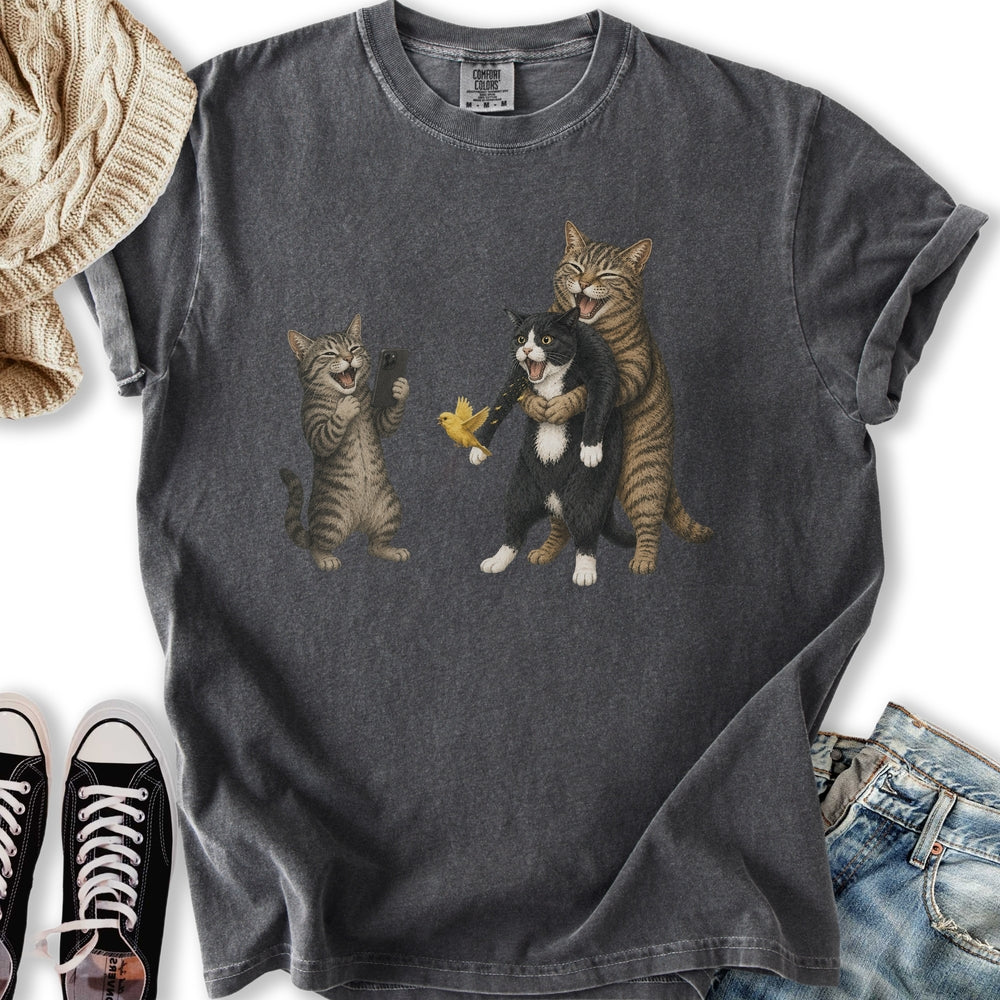 Cat Heimlich Prank T-Shirt