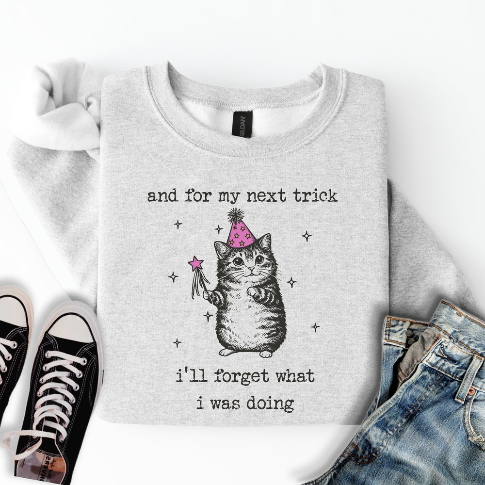 Forgetful Cat Sweatshirt