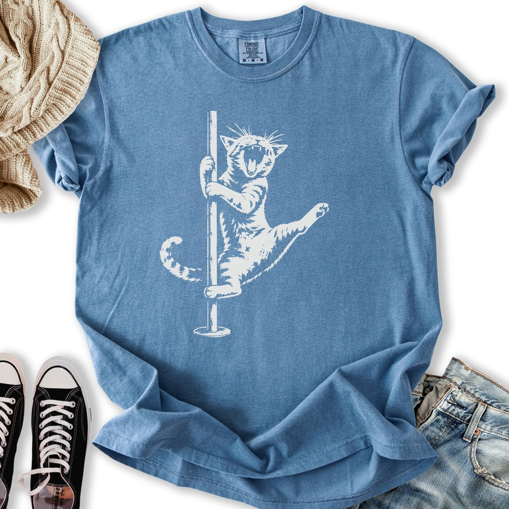 Cat Pole Dancer T-Shirt