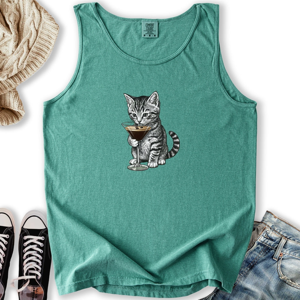 Kitten Espresso Martini Tank Top