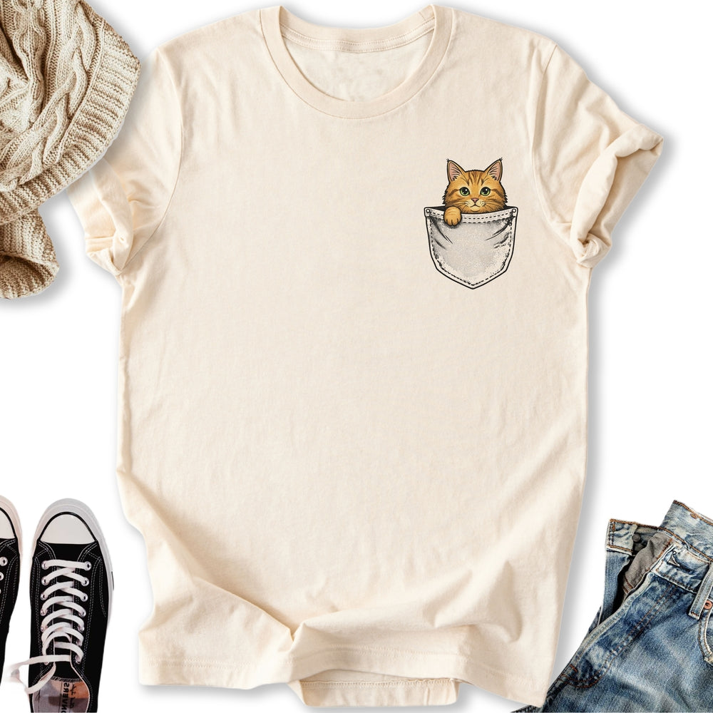 Ginger Cat Pocket Classic Tee