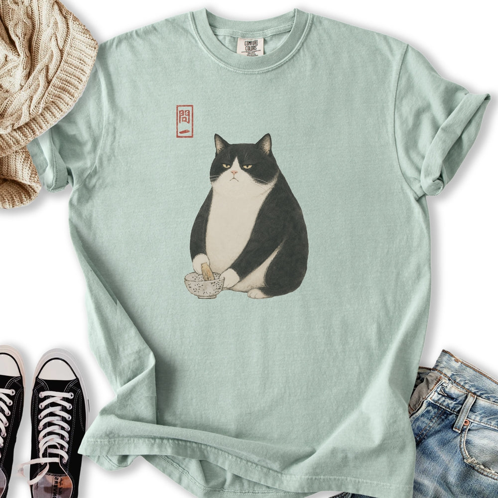 Japanese Tuxedo Cat T-Shirt