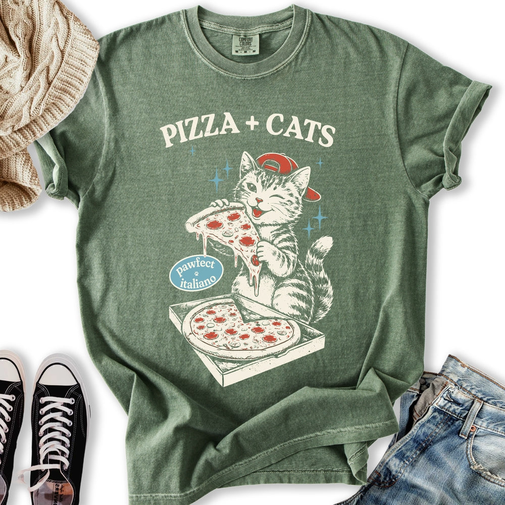 Pizza and Cats T-Shirt