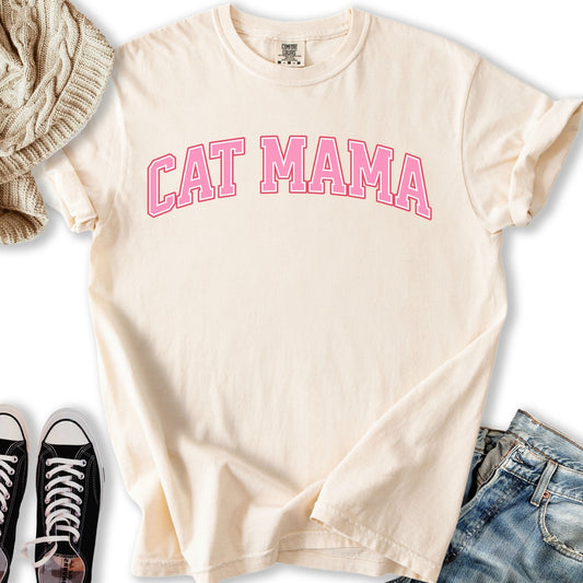 Pink Cat Mama T-Shirt