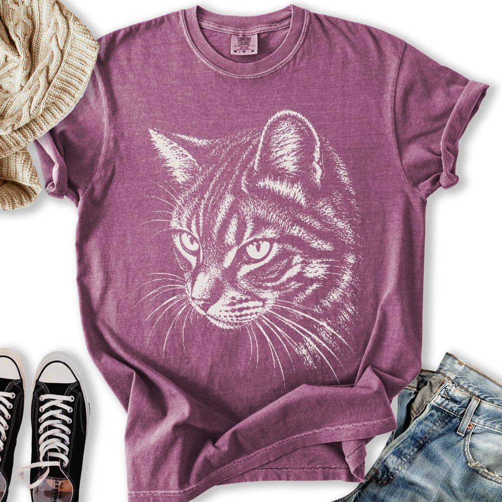 Tabby Stare Relaxed Tee