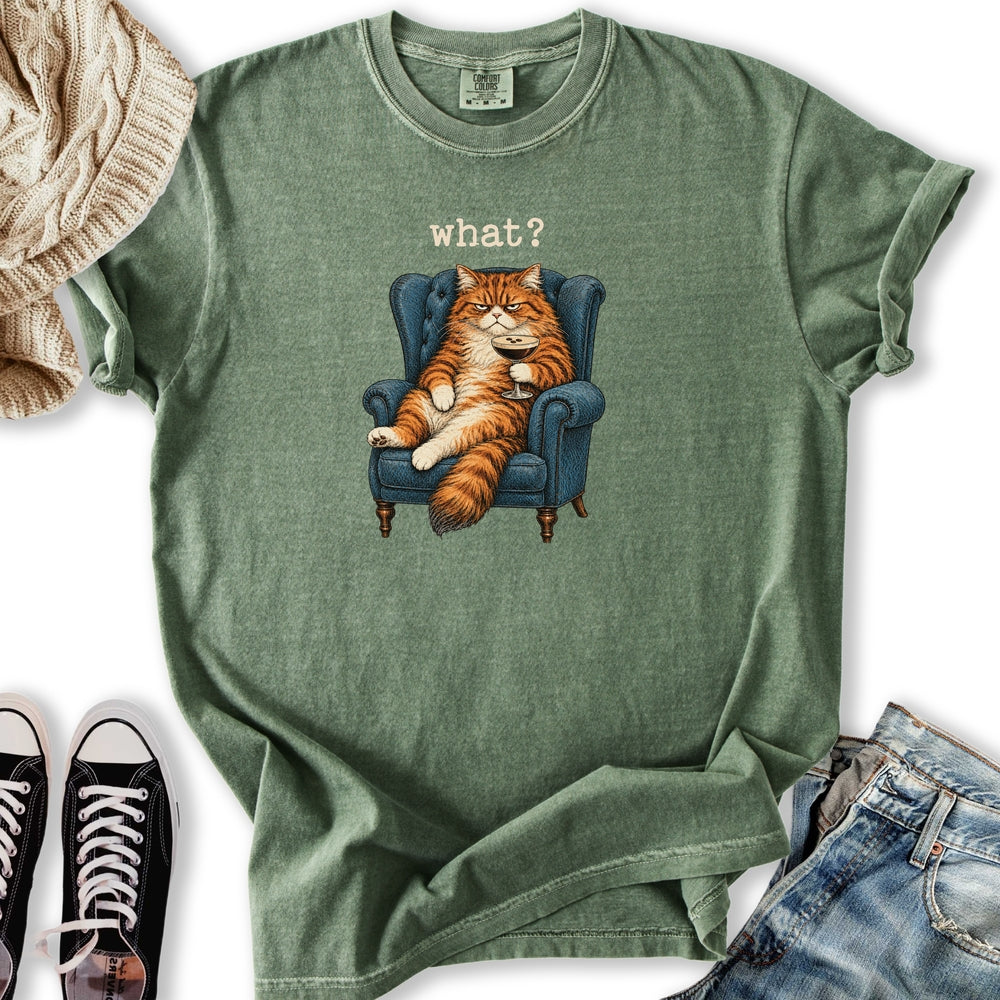 Grumpy Ginger Cat Relaxed Tee